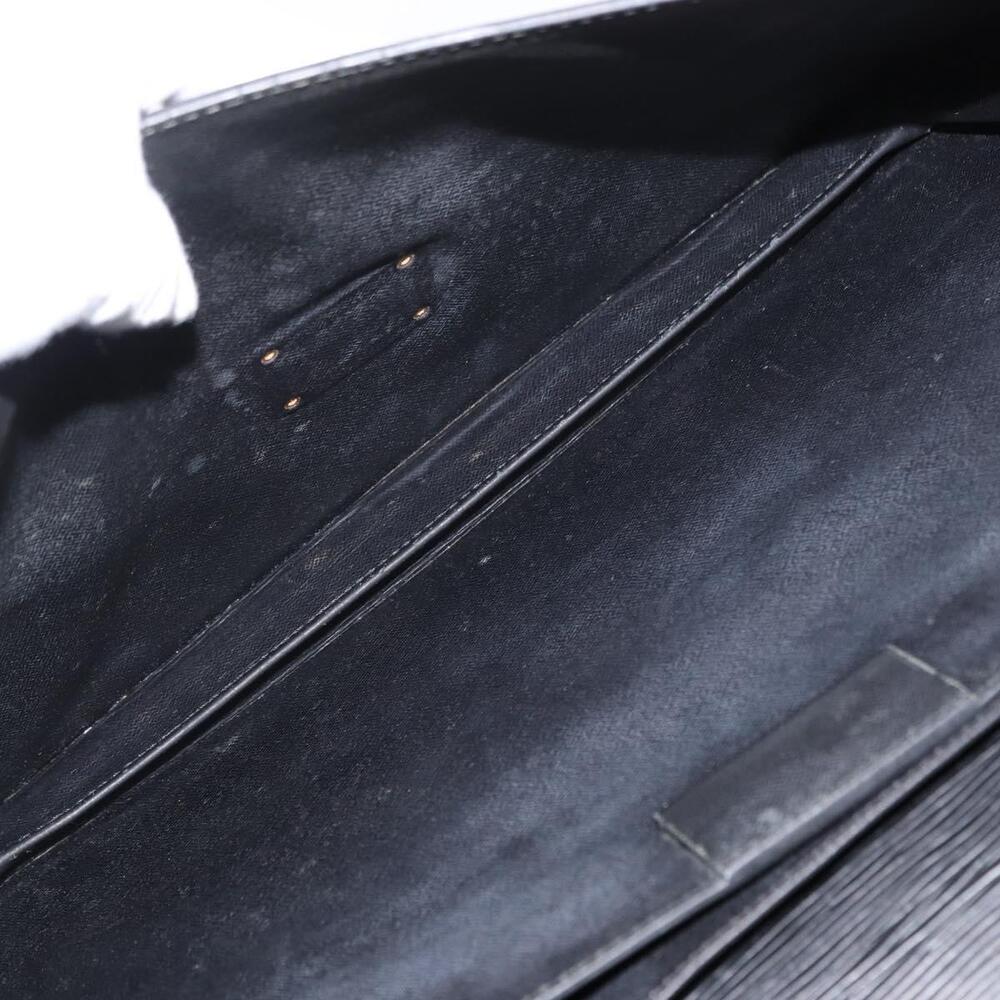 LOUIS VUITTON Epi Serviette Conseiller Business Bag Black M54422 LV Auth BA8581 - Picture 11 of 16
